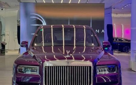 2022 Exotic Rolls Royce Cullian – Purple